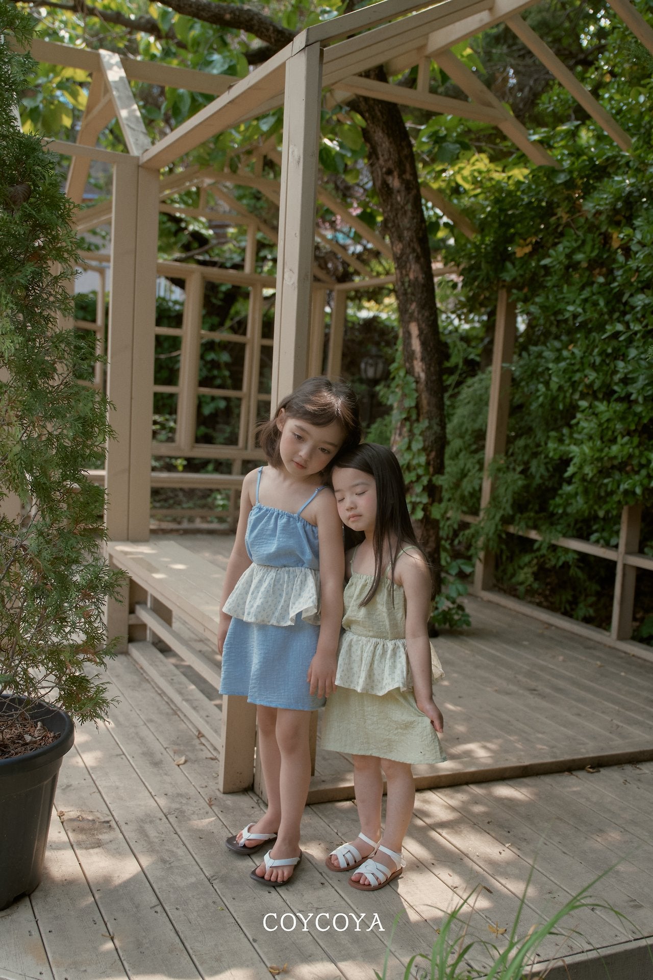 ［COYCOYA］Arugula camisole one-piece