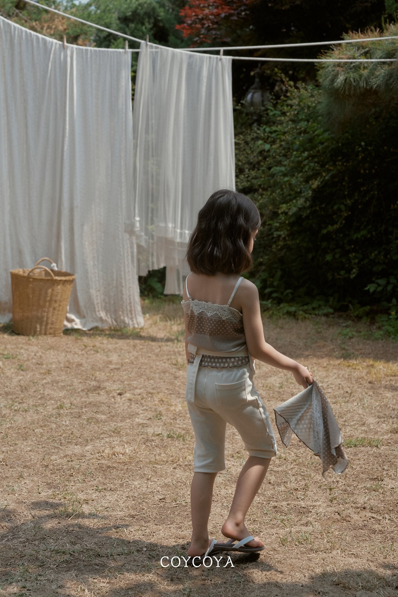 ［COYCOYA］Toto capri pants