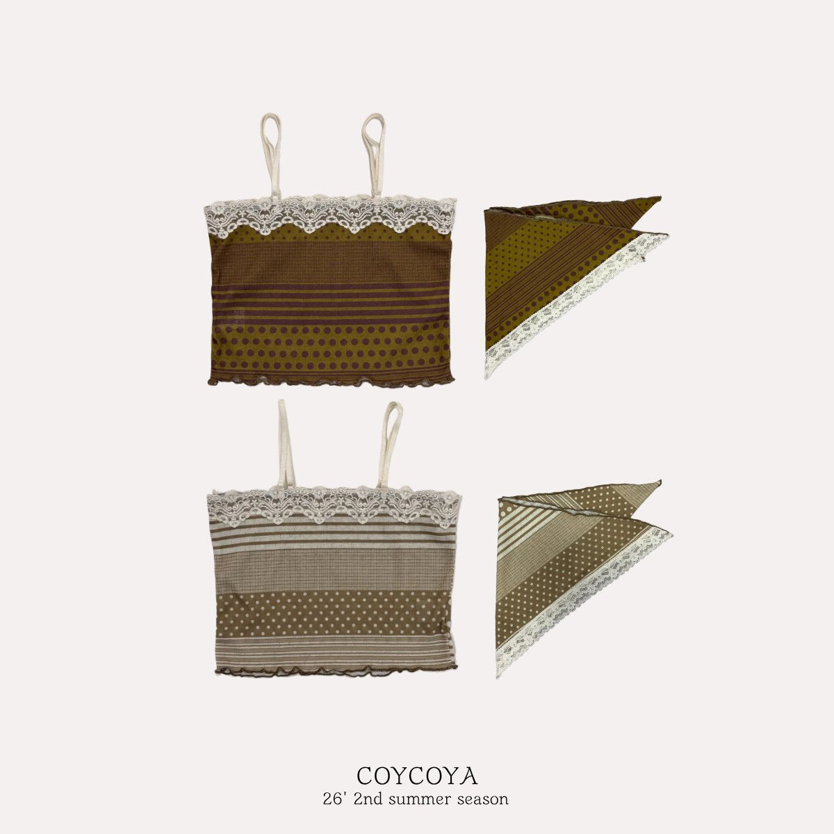 ［COYCOYA］Lune scarf