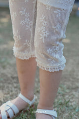 ［COYCOYA］Bloom capri pants