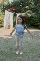 ［COYCOYA］Bloom capri pants