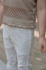 ［COYCOYA］Bloom capri pants