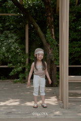 ［COYCOYA］Bloom capri pants