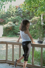 ［COYCOYA］Bloom capri pants