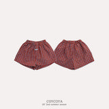 ［COYCOYA］Check short pants