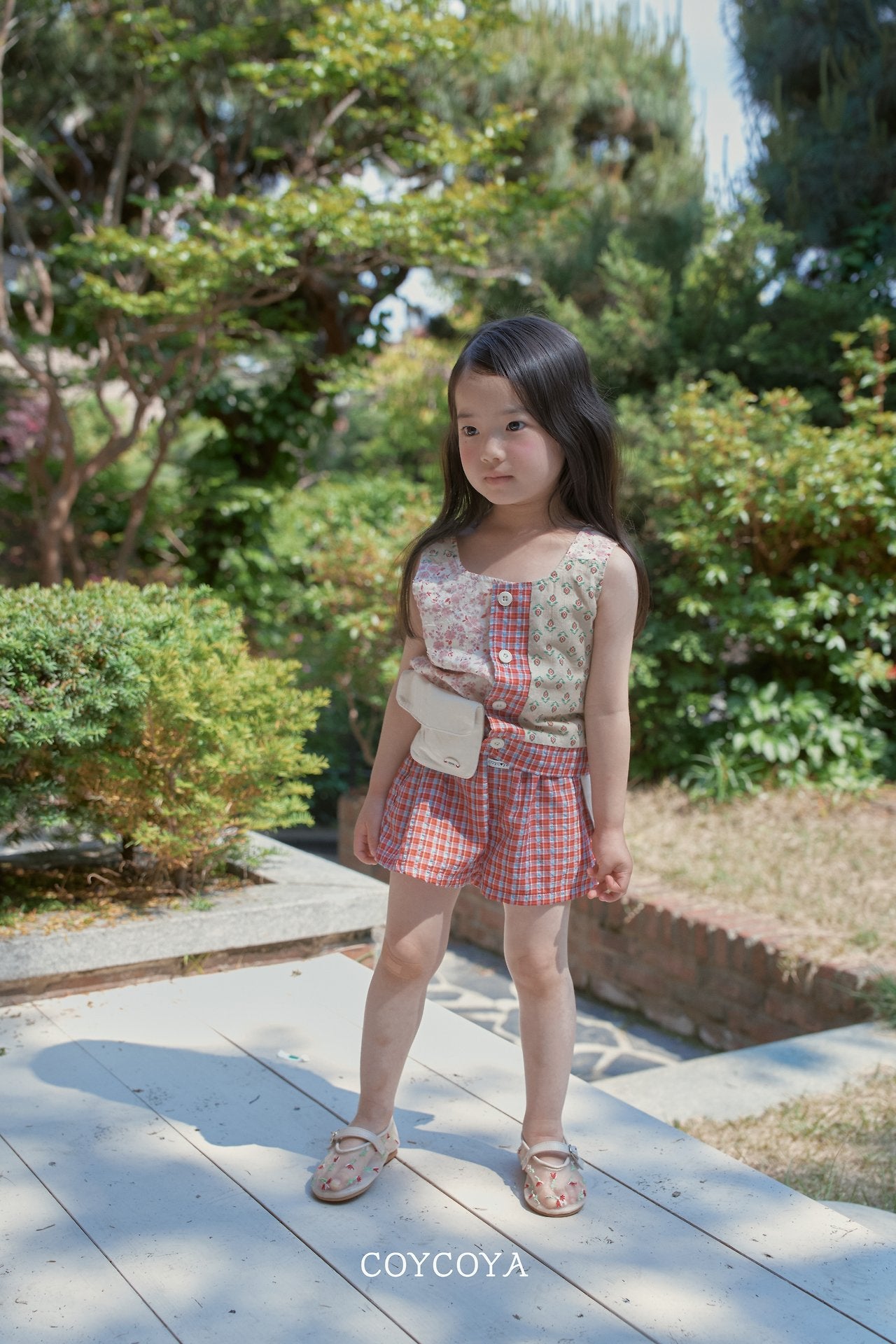 ［COYCOYA］Check short pants