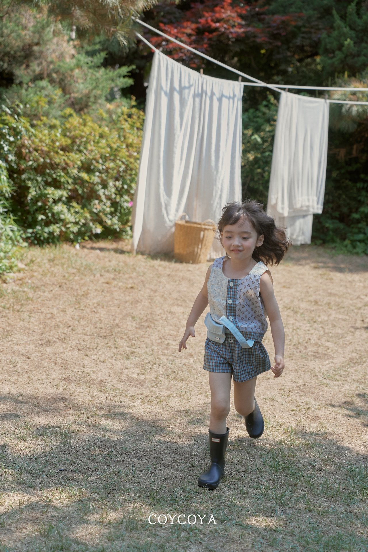［COYCOYA］Check short pants