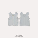 ［COYCOYA］Dahlia shirring sleeveless tops