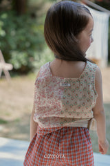 ［COYCOYA］Patchwork vest