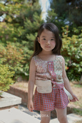［COYCOYA］Patchwork vest
