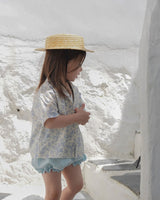 ［onu］Flower beach shirt