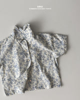 ［onu］Flower beach shirt