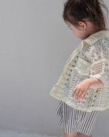 ［onu］Jacquard beach shirt