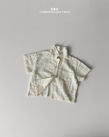 ［onu］Jacquard beach shirt