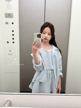 ［comma］Frill skirt pants