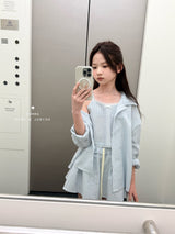 ［comma］Lace ribbon camisole