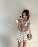 ［comma］Halter strap tee