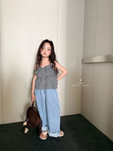 ［comma］Ribbon camisole blouse
