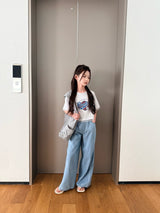 ［comma］Rookies lace layered tee