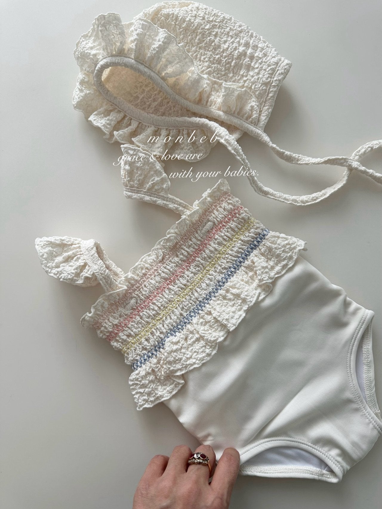 ［monbebe］Sparkle swim wear set
