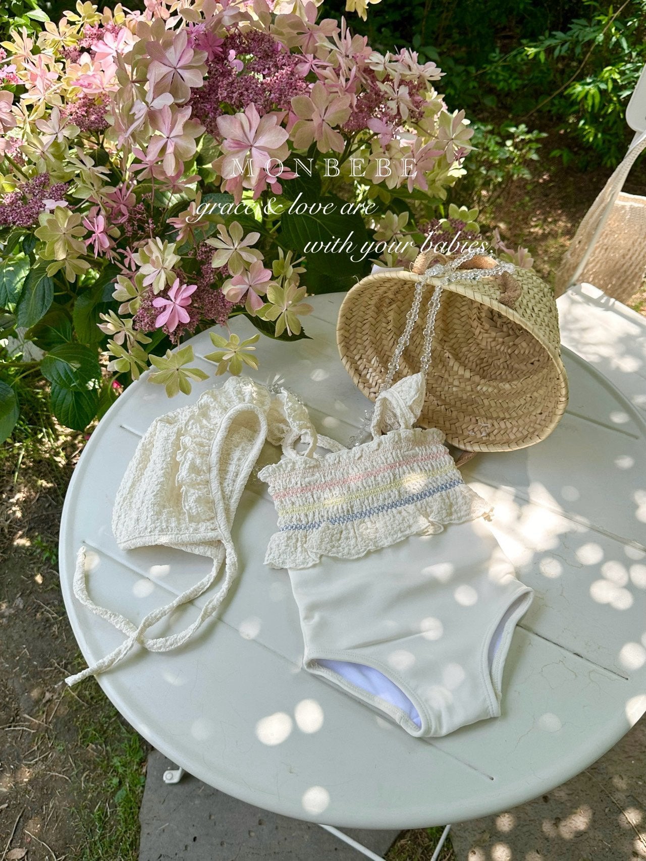 ［monbebe］Sparkle swim wear set