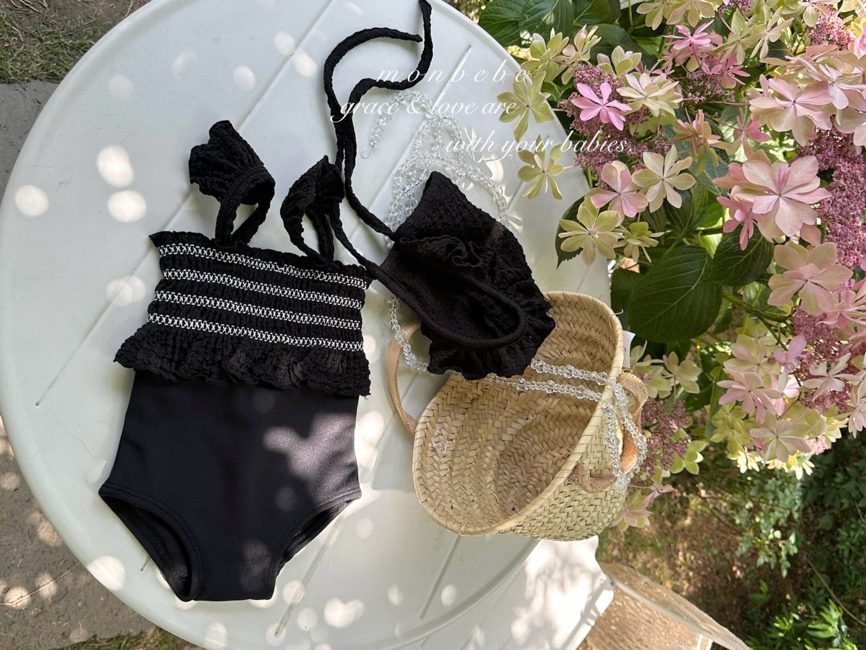 ［monbebe］Sparkle swim wear set