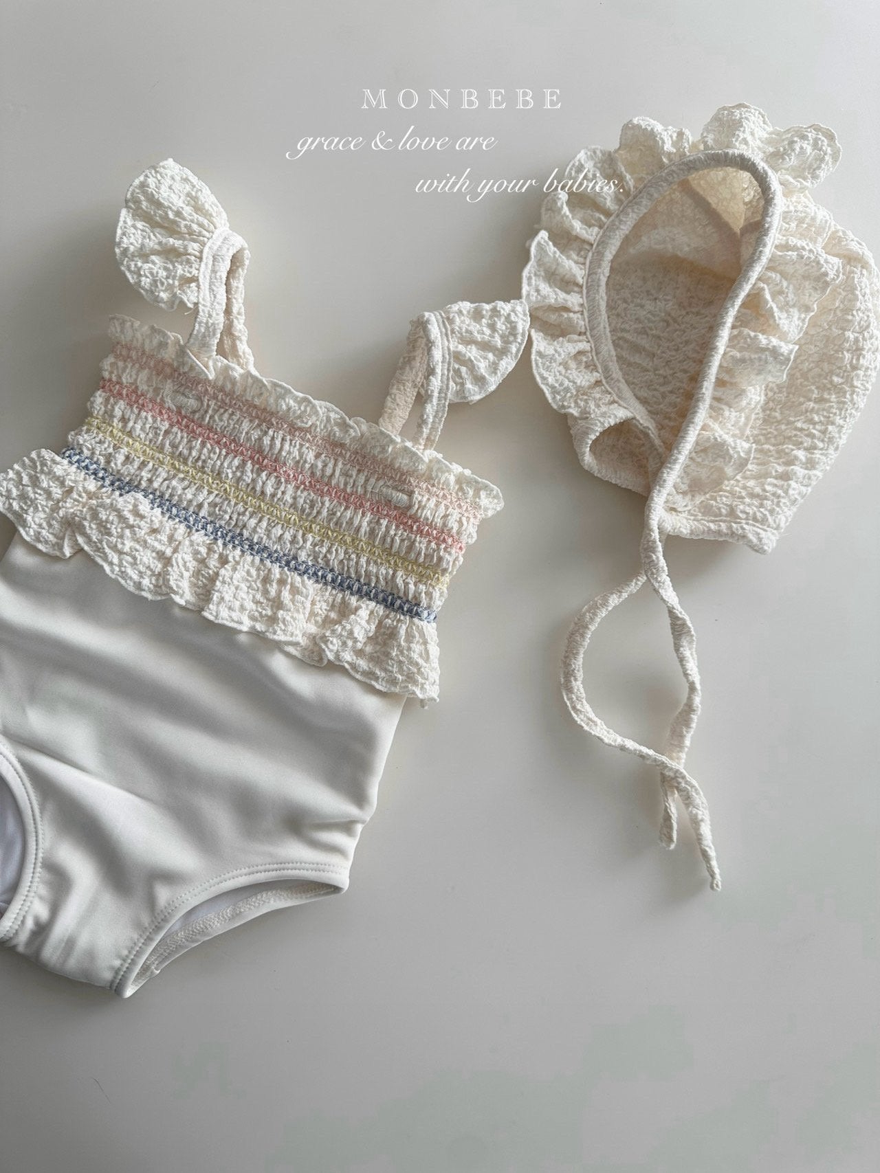 ［monbebe］Sparkle swim wear set