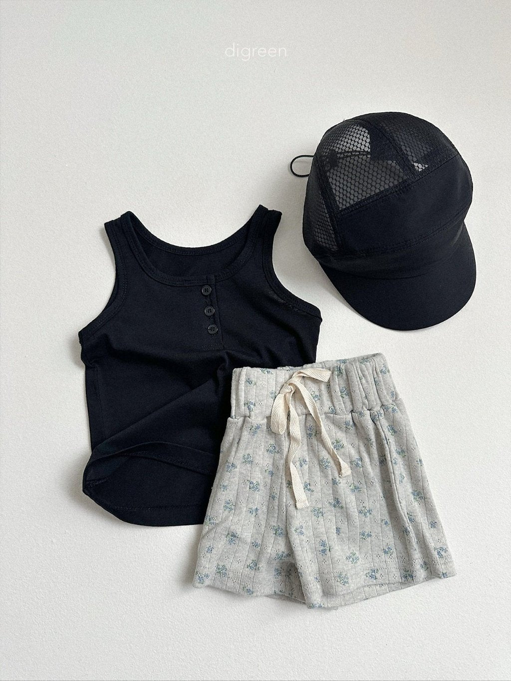 ［digreen］Air mesh cap