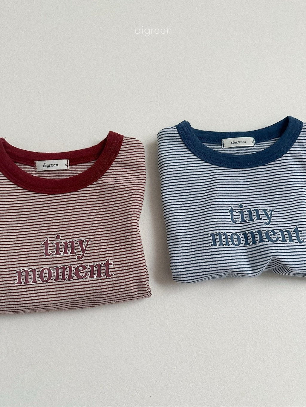 ［digreen］Tiny stripe tee