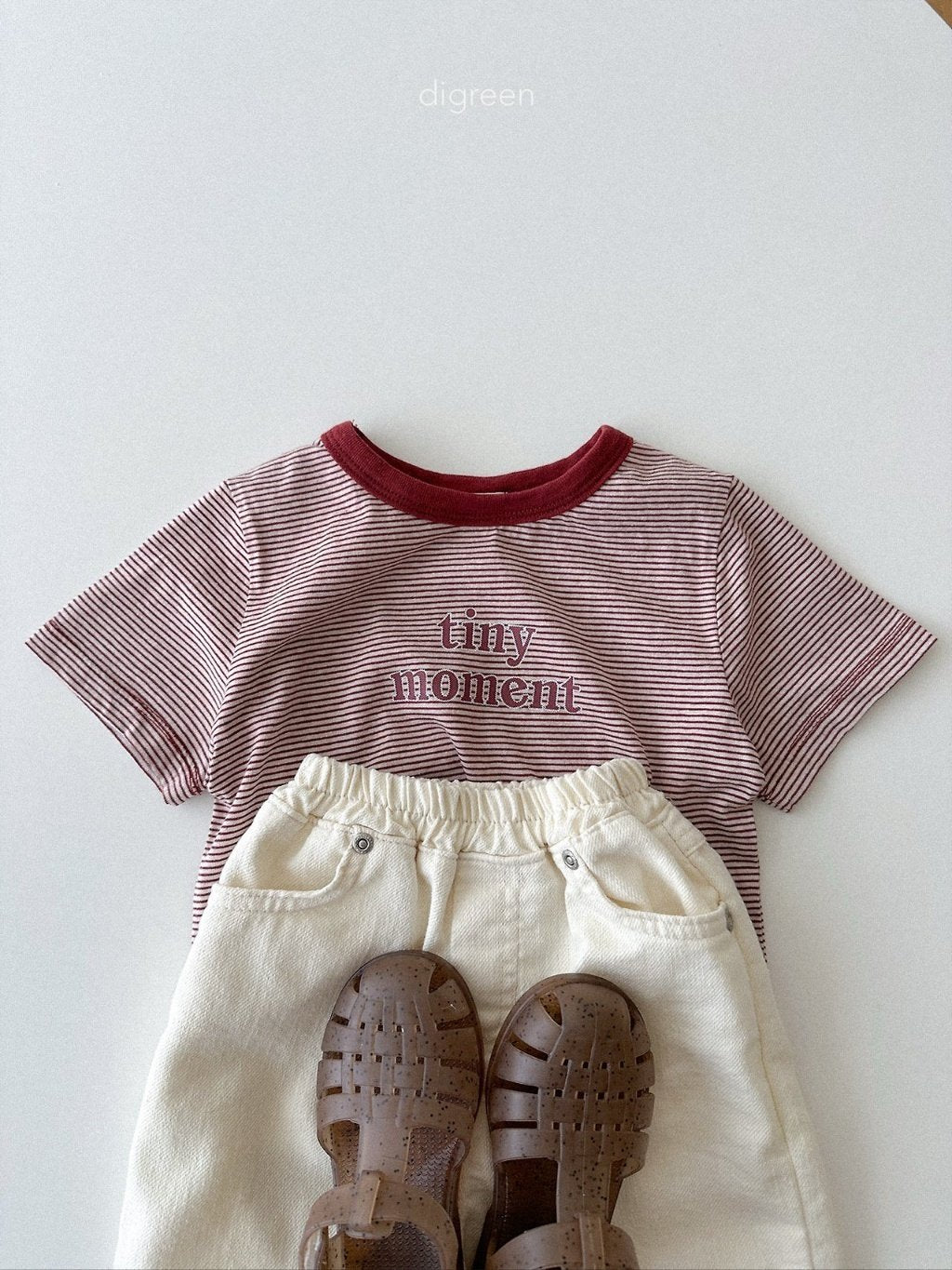 ［digreen］Tiny stripe tee