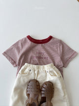 ［digreen］Tiny stripe tee