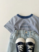［digreen］Tiny stripe tee
