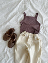 ［digreen］Peanut stripe sleeveless