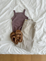 ［digreen］Peanut stripe sleeveless