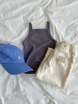 ［digreen］Peanut stripe sleeveless