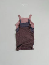 ［digreen］Peanut stripe sleeveless
