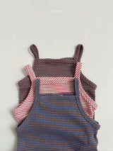 ［digreen］Peanut stripe sleeveless