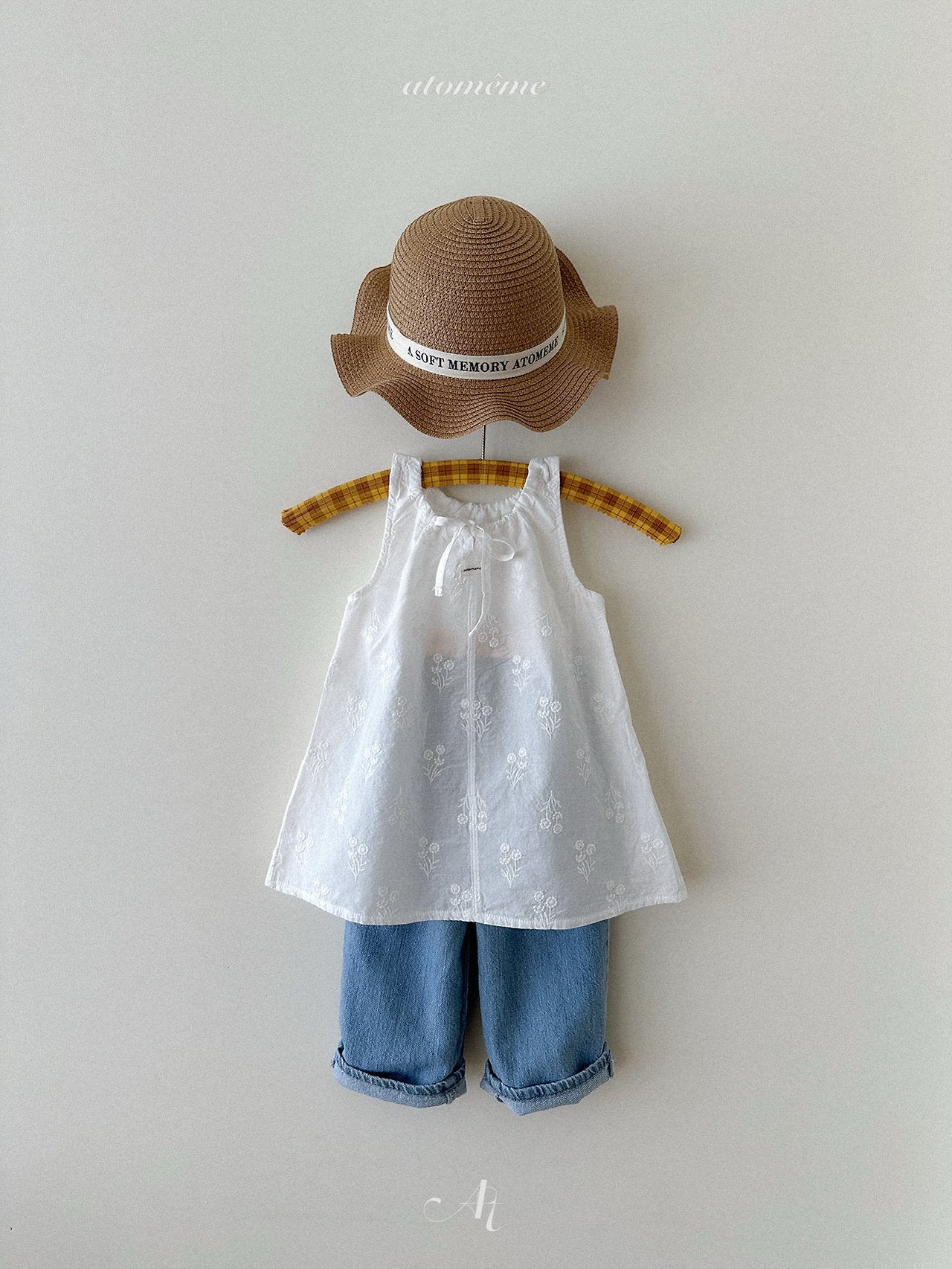 ［atomeme］Daisy raffia hat