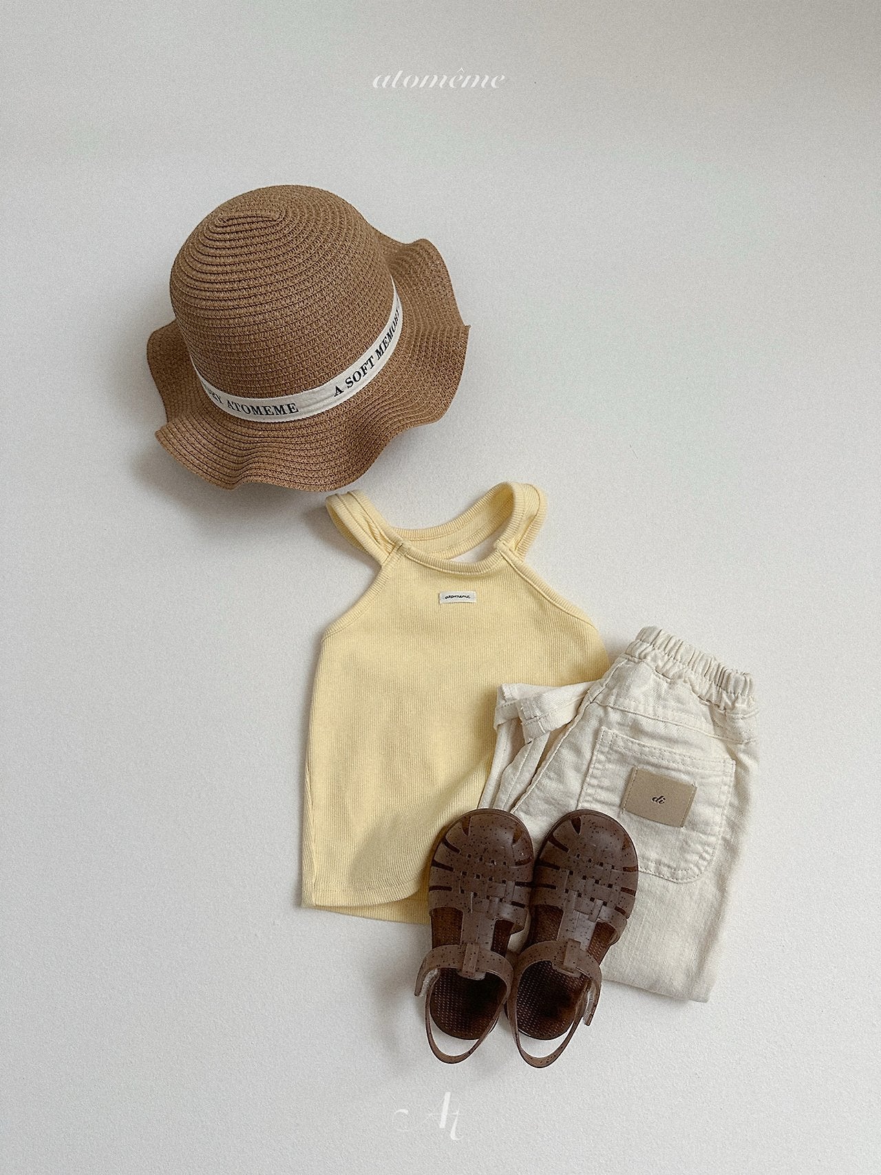 ［atomeme］Daisy raffia hat