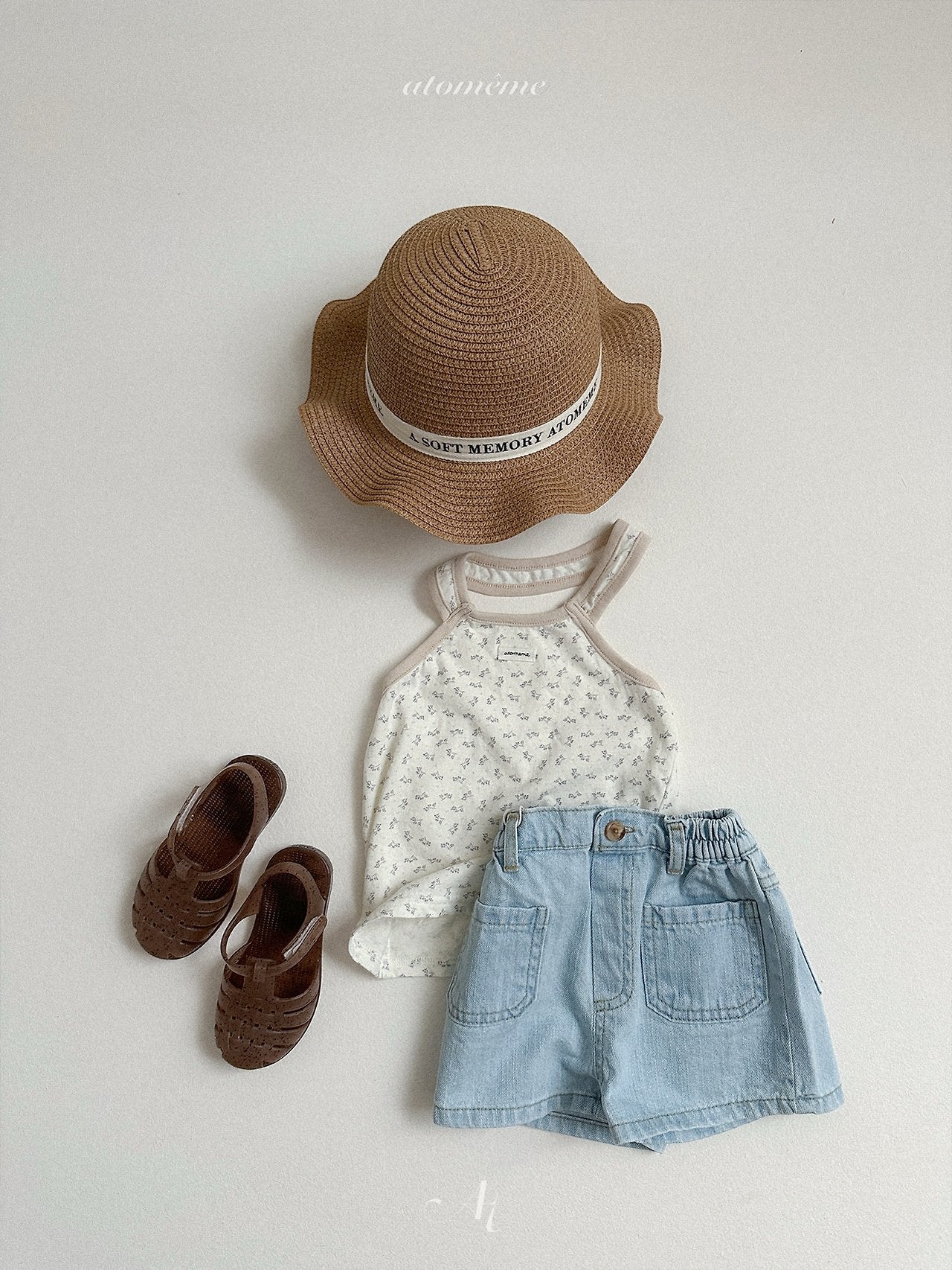 ［atomeme］Daisy raffia hat