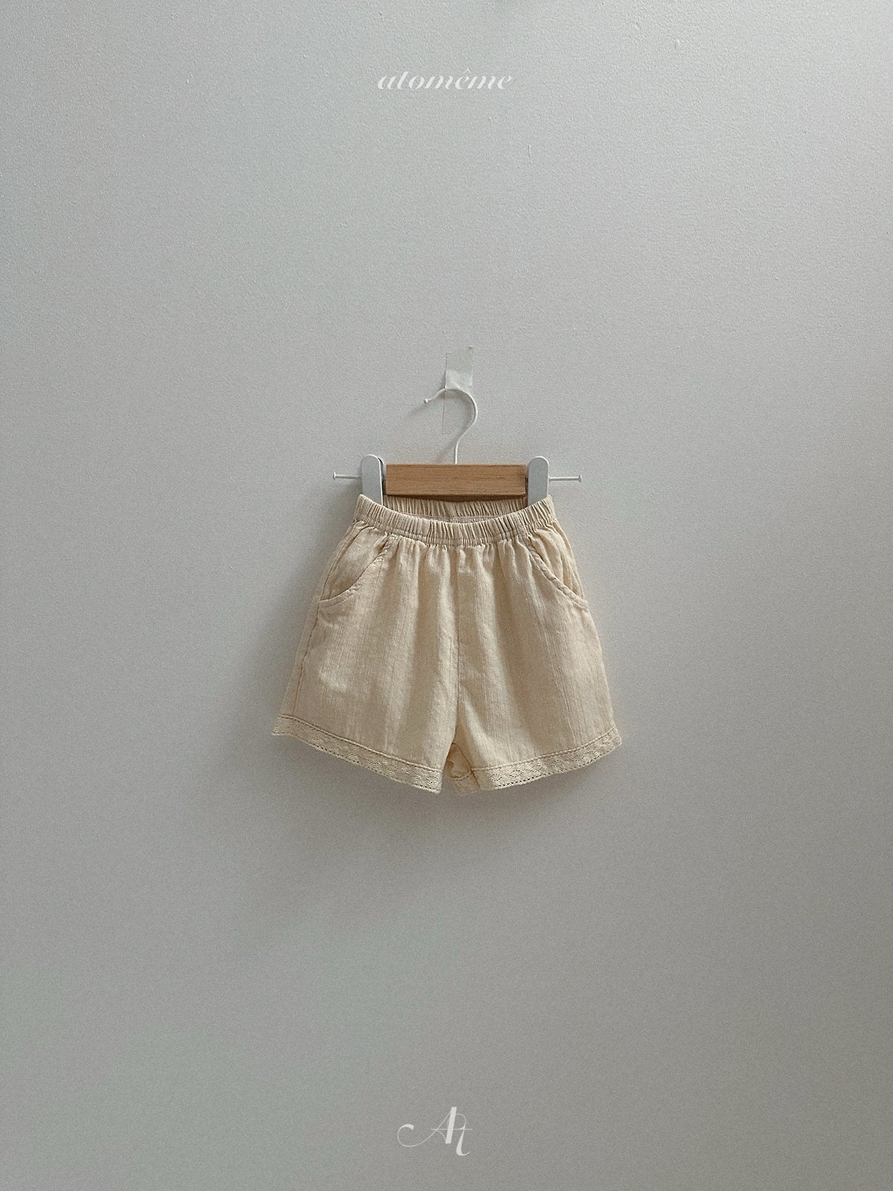 ［atomeme］Sage short pants