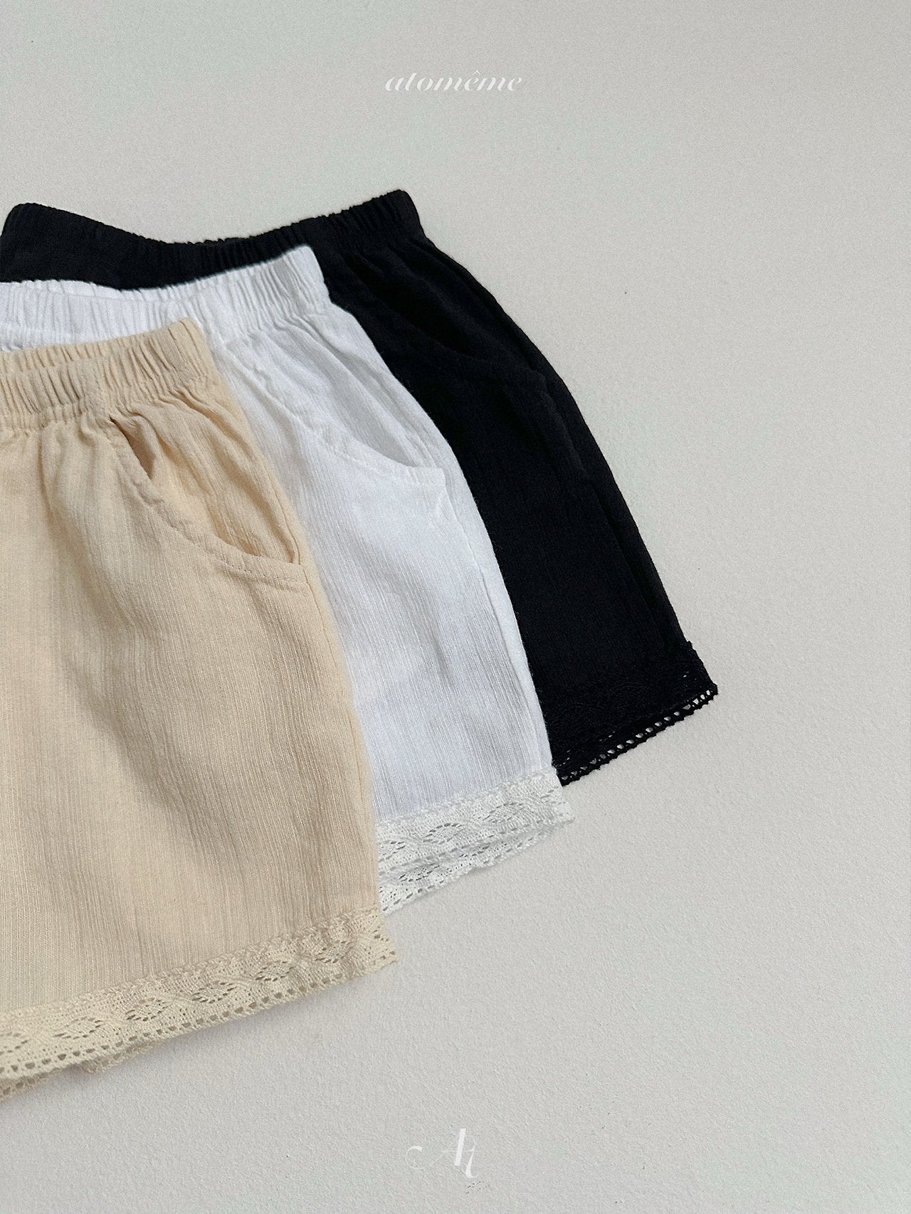 ［atomeme］Sage short pants