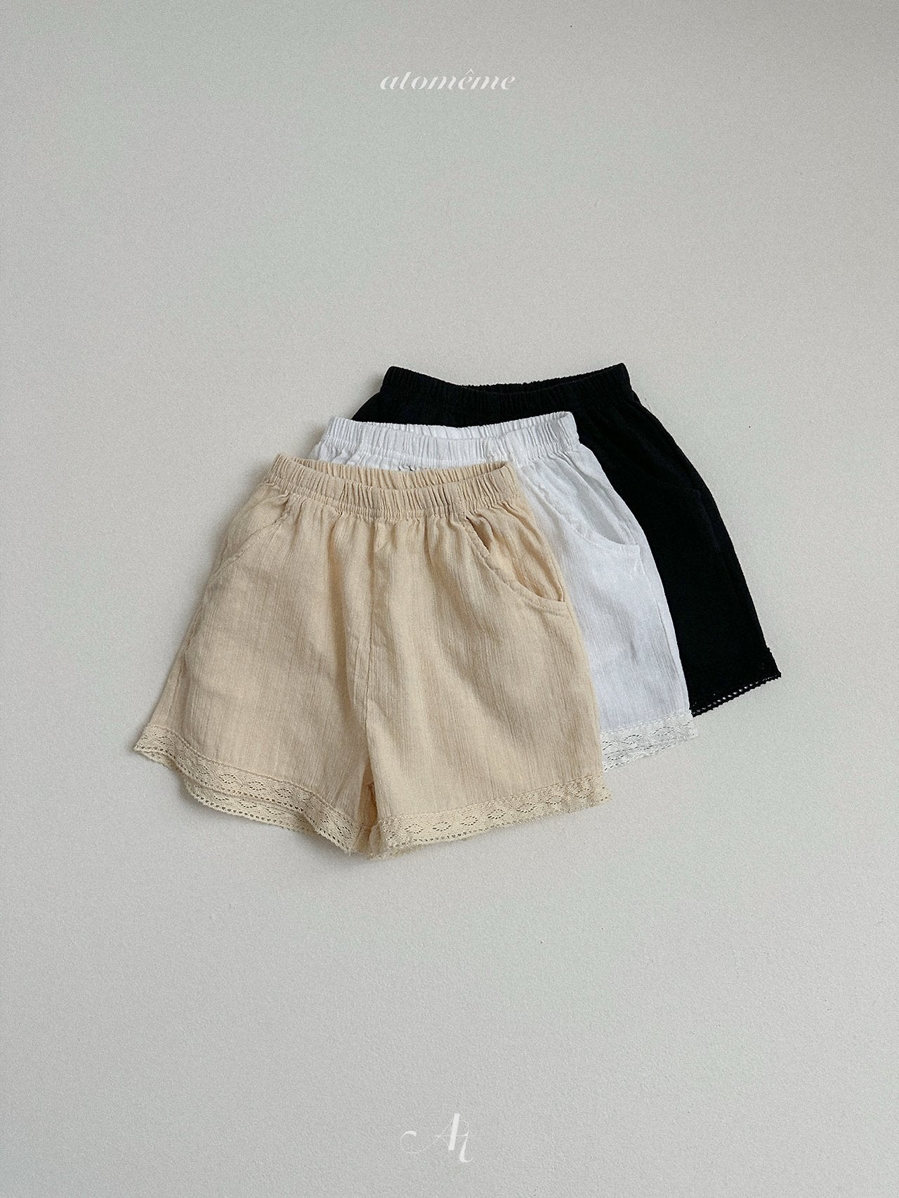 ［atomeme］Sage short pants