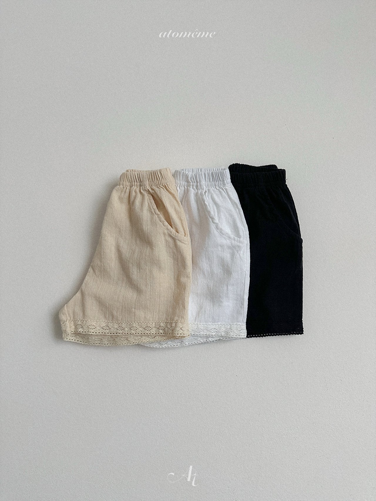 ［atomeme］Sage short pants