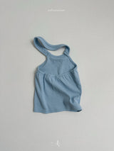 ［atomeme］Rene rib halter-neck tops