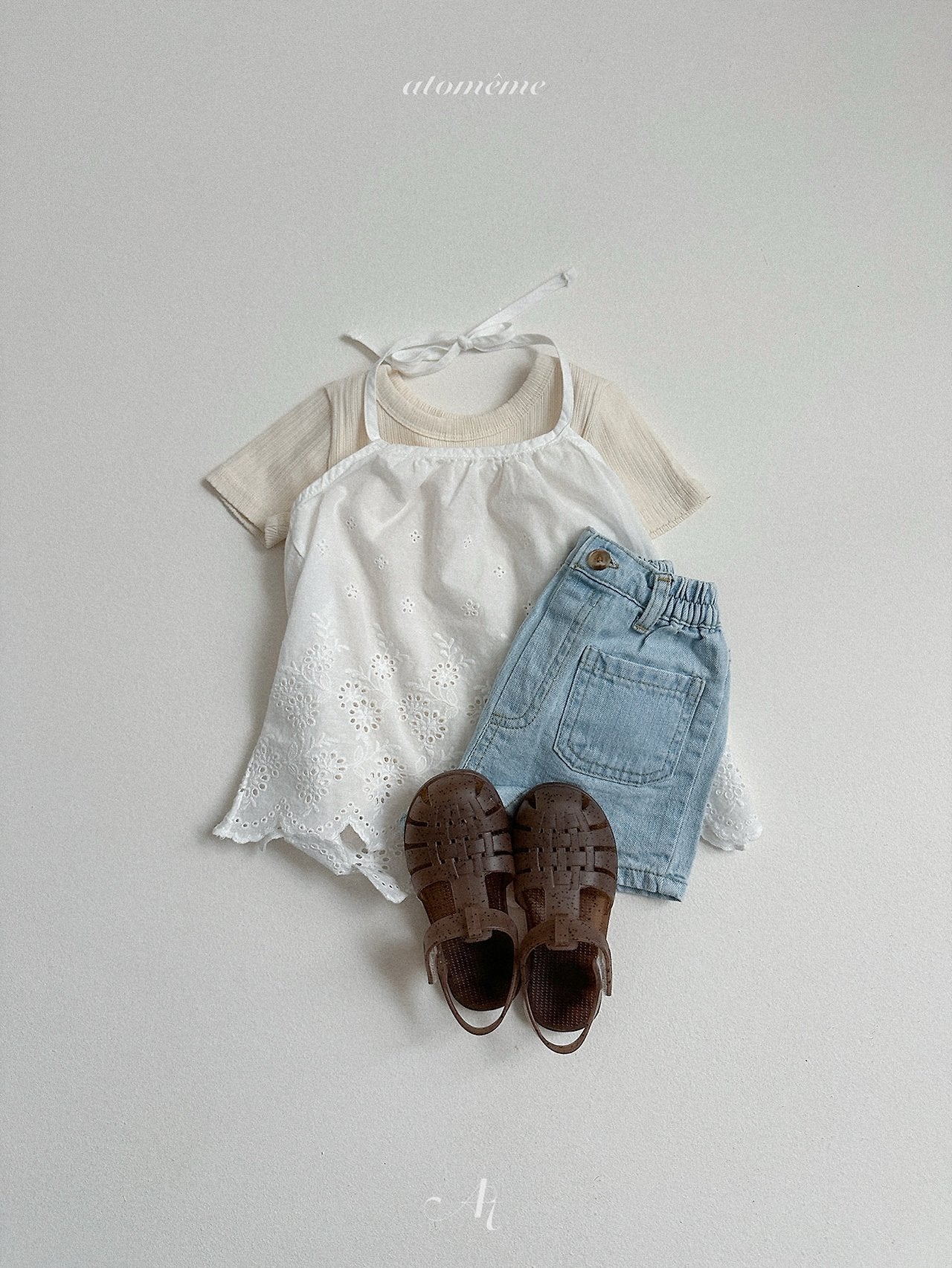 ［atomeme］Monet lace camisole blouse