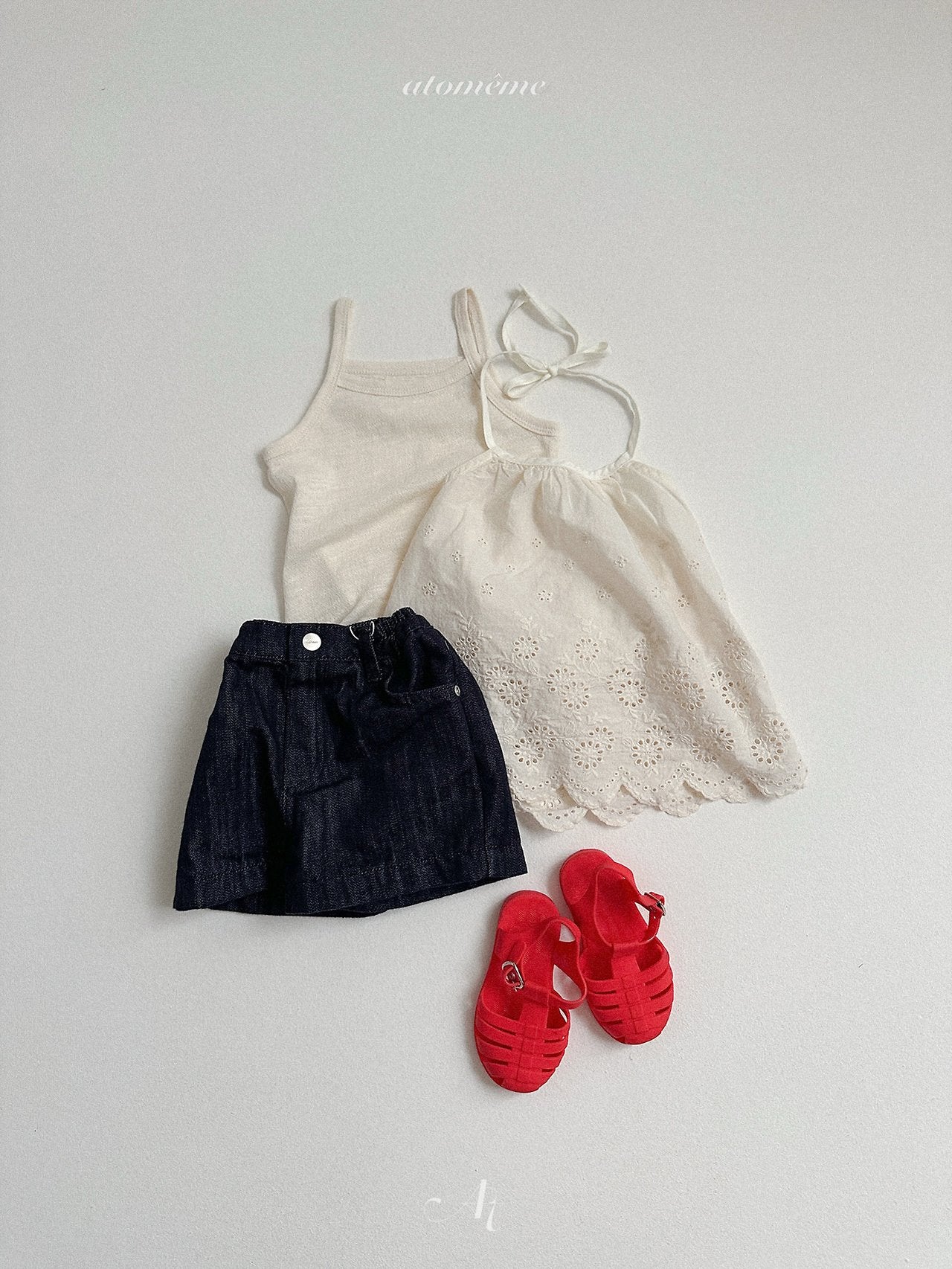 ［atomeme］Monet lace camisole blouse