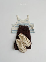 ［minirobe］Judy stripe camisole