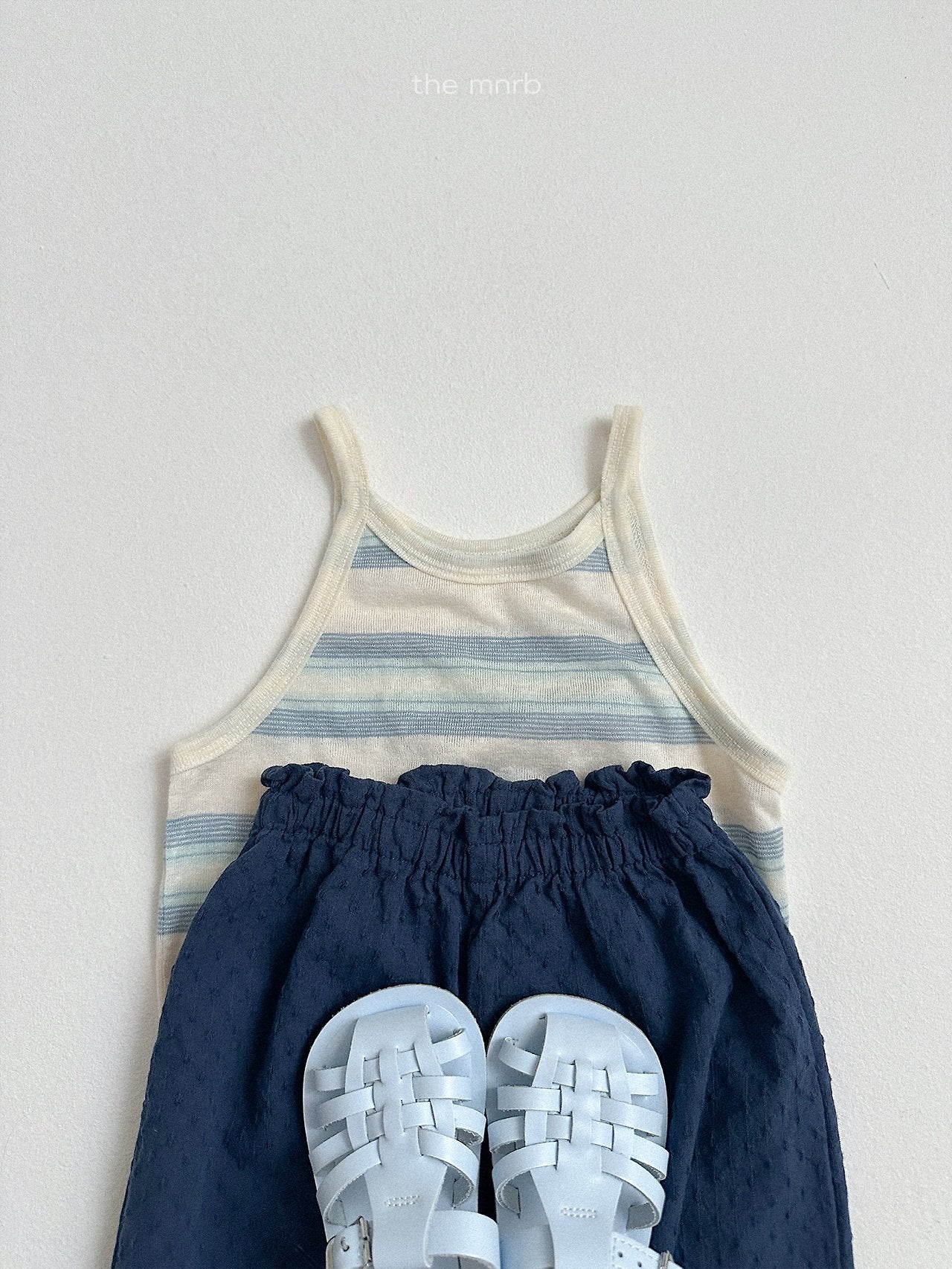 ［minirobe］Judy stripe camisole