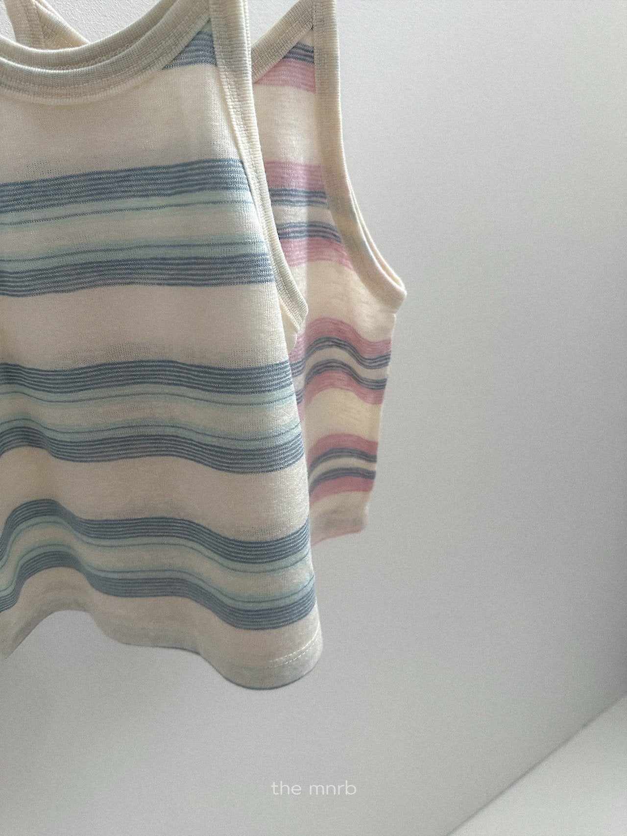 ［minirobe］Judy stripe camisole